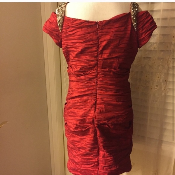 “ALEX EVENINGS” Ruched Cocktail Dress - Picture 5 of 16